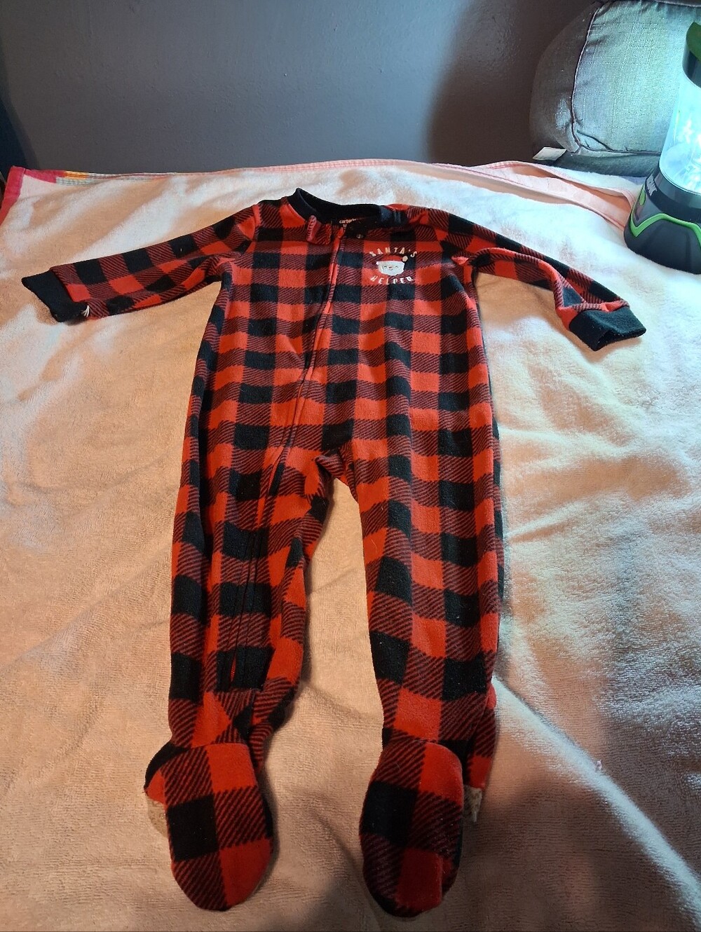 Carters Boys Footsy Pjs. Size 18M